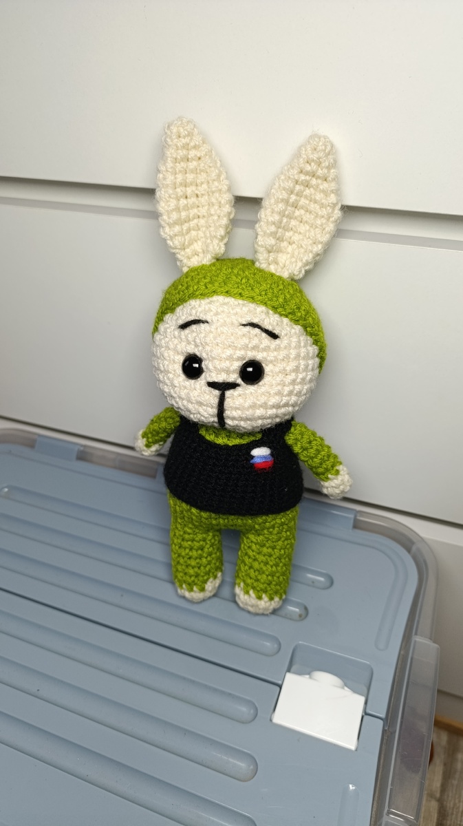 Вот такой деловой зайка вышел 