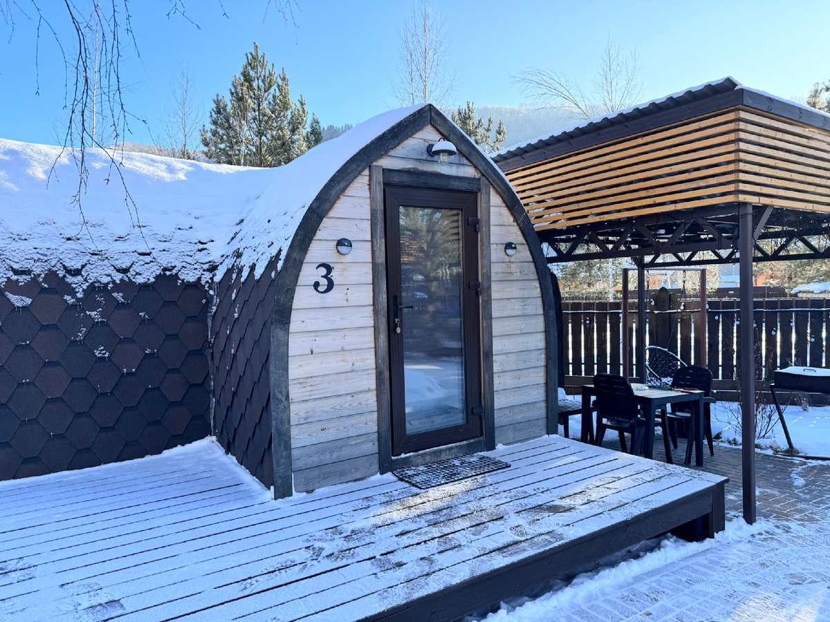 Домик на турбазе 