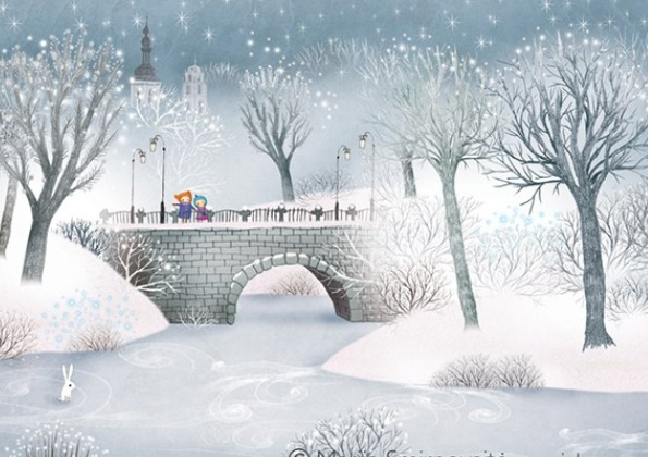 Зимняя иллюстрация из интернета