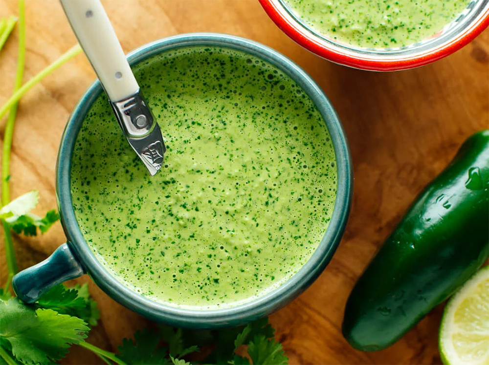 Зеленый соус