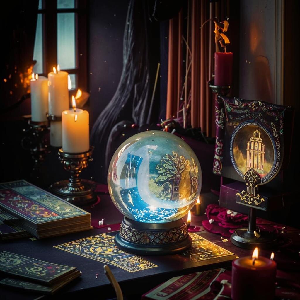 Этические моменты, которые желательно соблюдать во время гадания на картах. Иллюстрация сгенерирована нейросетью