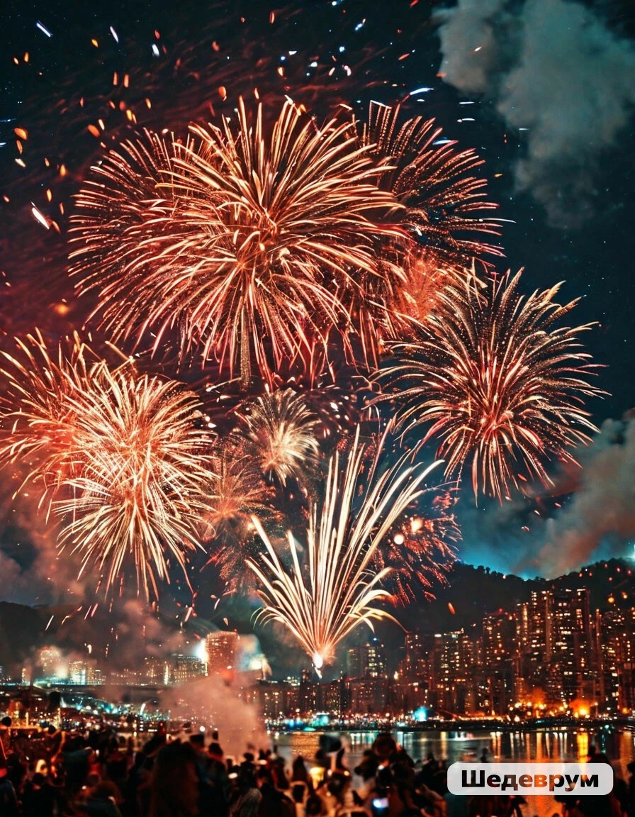 Немного запрещенного фейерверка)