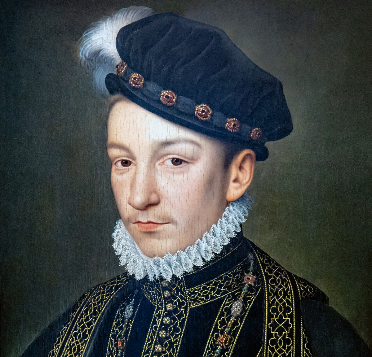 Карл IX, худ. Франсуа Клуэ