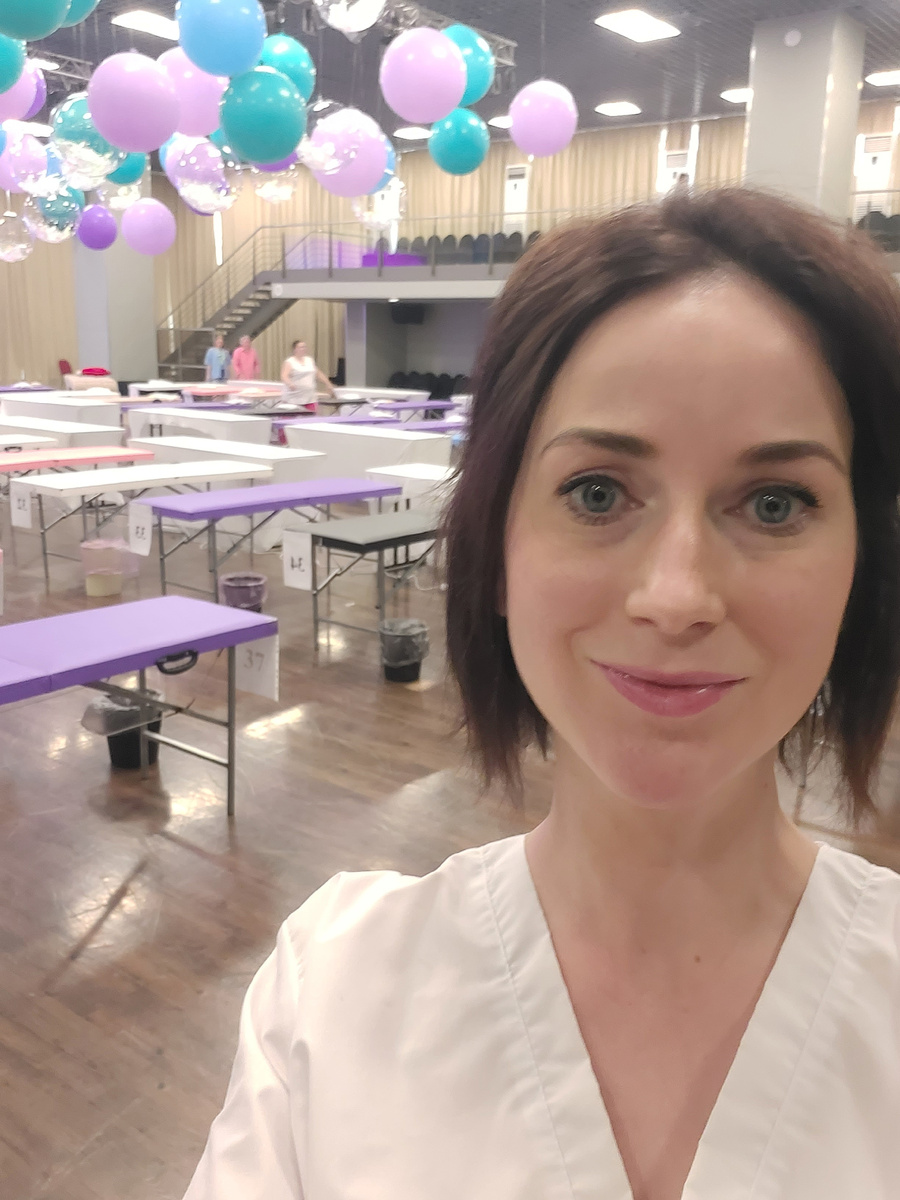 В ожидании выступления.