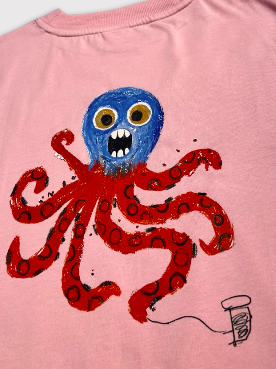 Рисунок создан Аароном, 6 лет - пебедителем конкурса рисунка "В мире воздушных змеев с nininono"