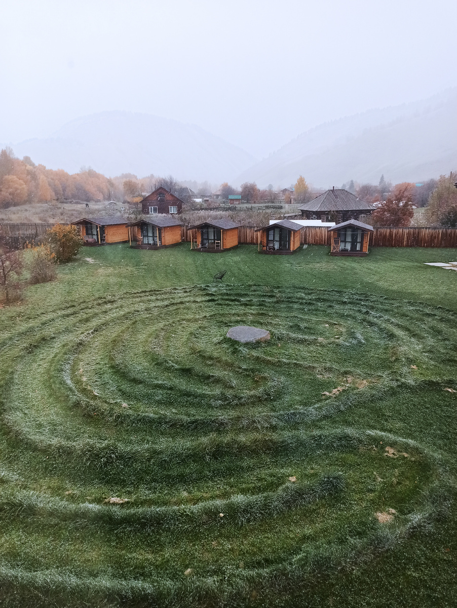 Горный Алтай. Посёлок Теректа.