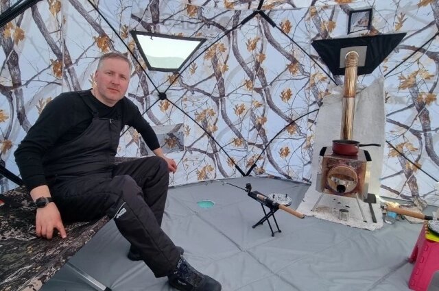    Рыбачить нужно с комфортом. Фото: личный архив