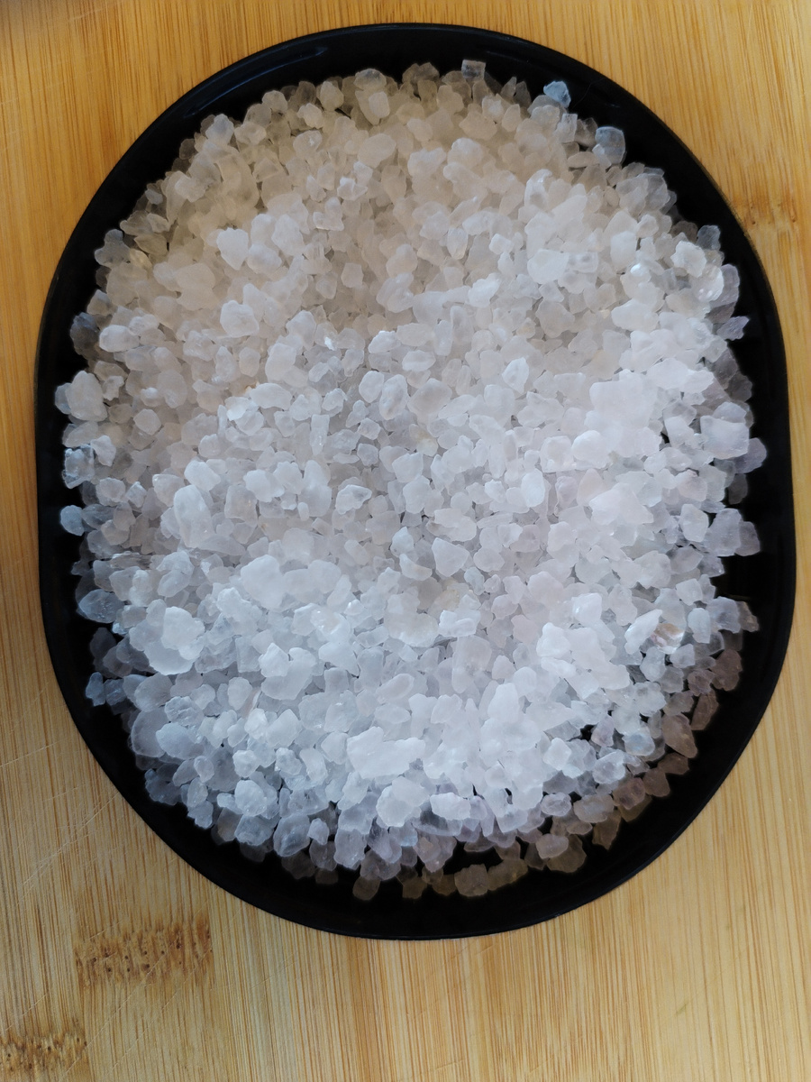 Крупная морская соль.