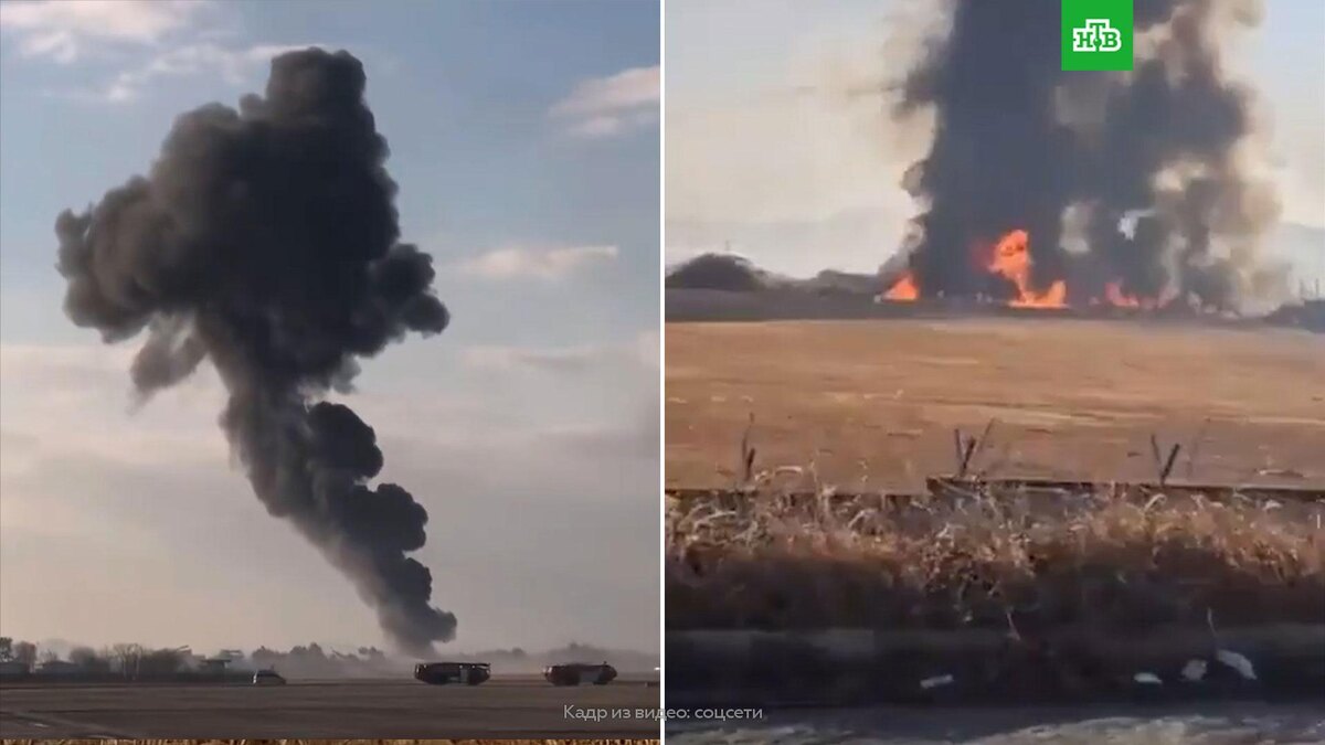    Опубликованы кадры с моментом авиакатастрофы в Южной Корее