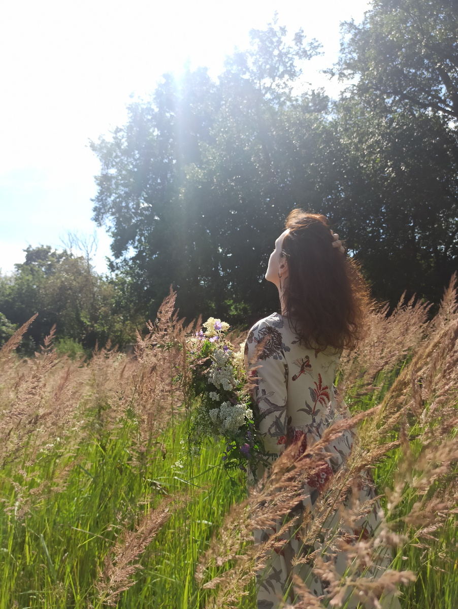 Лето. Дача. Травы.