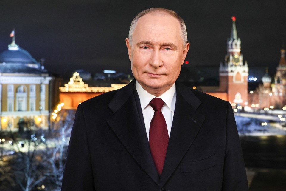    Президент России Владимир Путин выступил с новогодним поздравлением. Гавриил Григоров/ТАСС