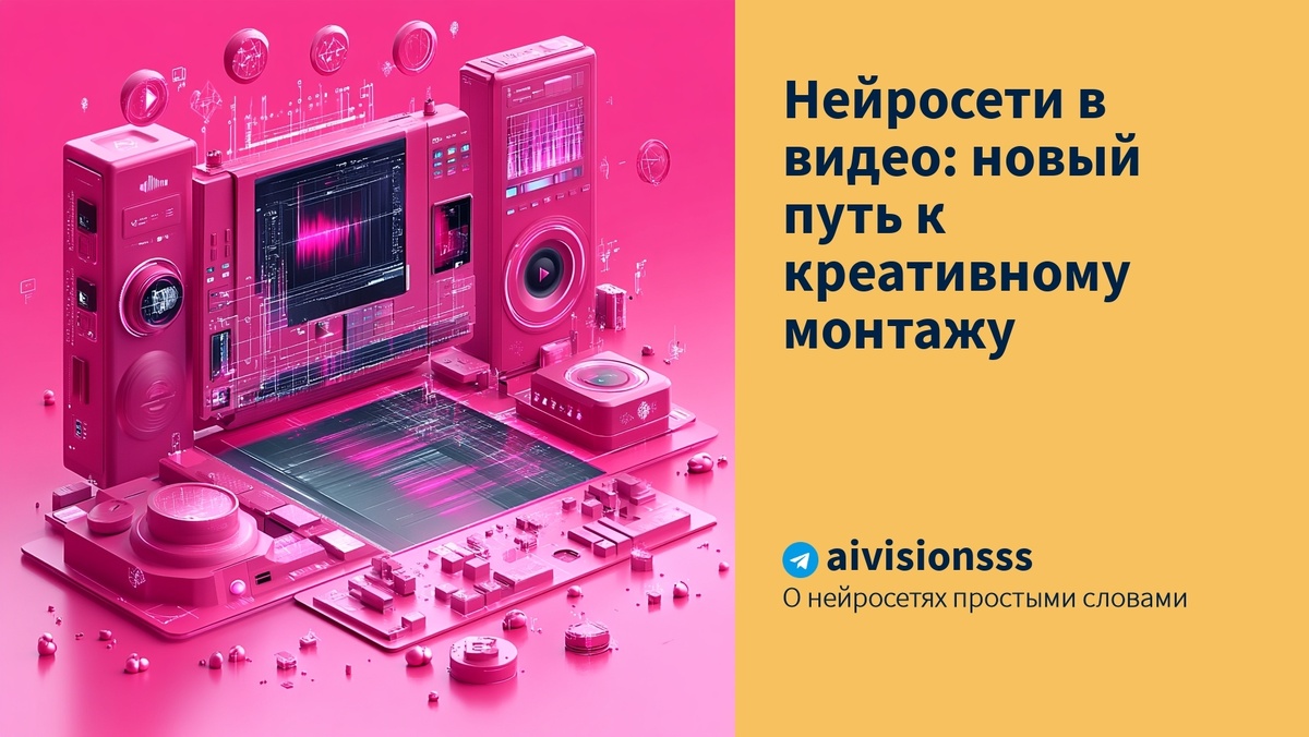    Нейросети в видео: новый путь к креативному монтажу aivisions