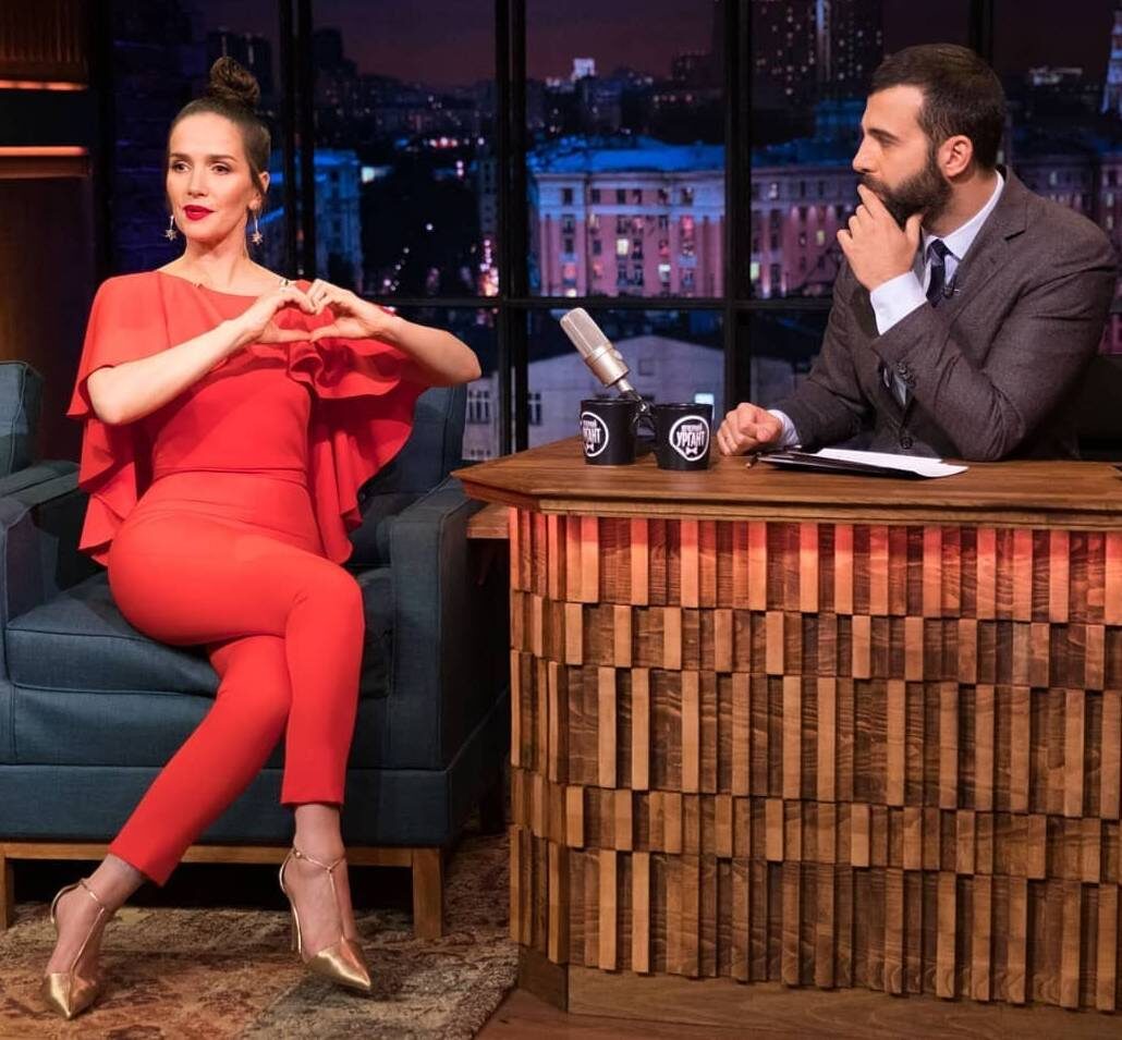    Наталия Орейро и Иван УргантКадр из видео