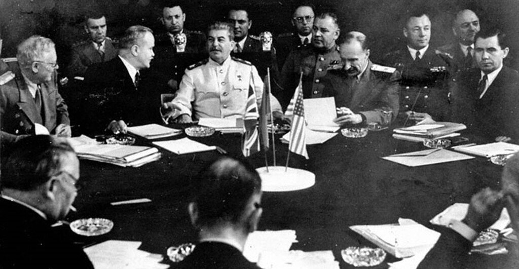 Потсдамская конференция 1945г.