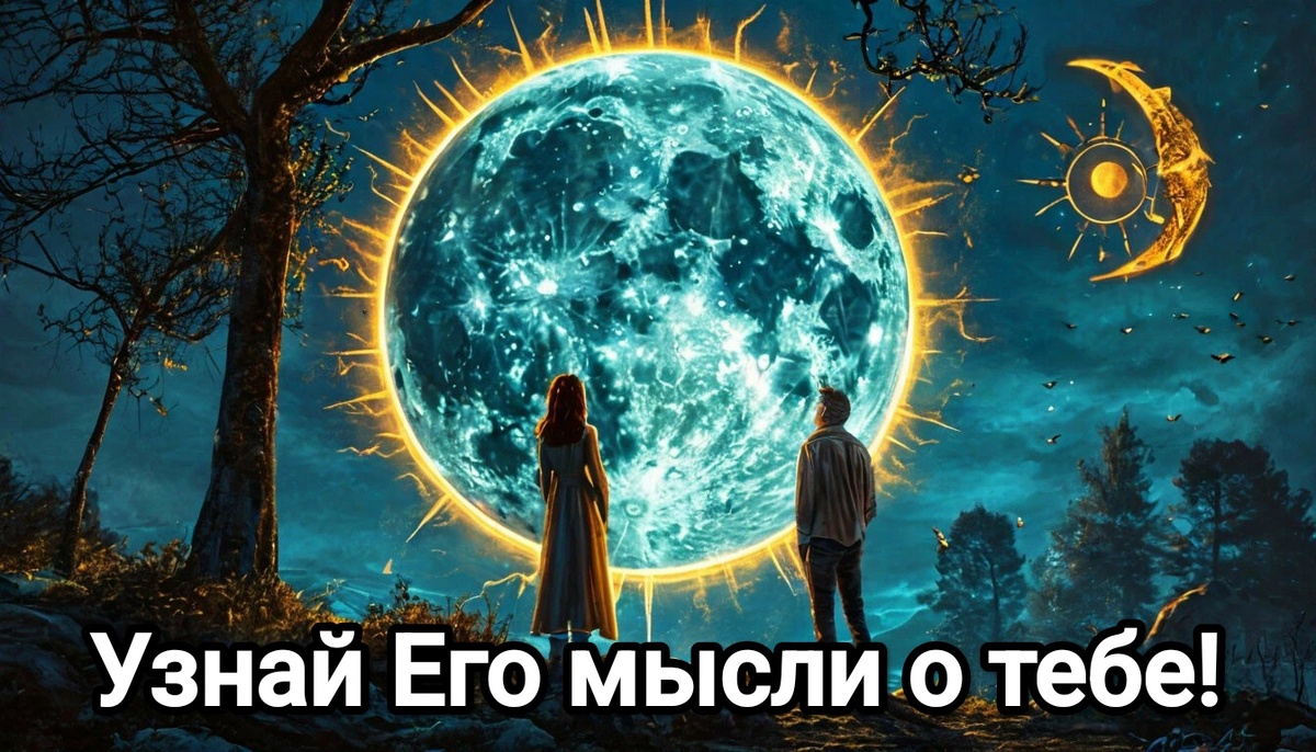 Его мысли? Что он думает обо мне? Таро расклад онлайн бесплатно 