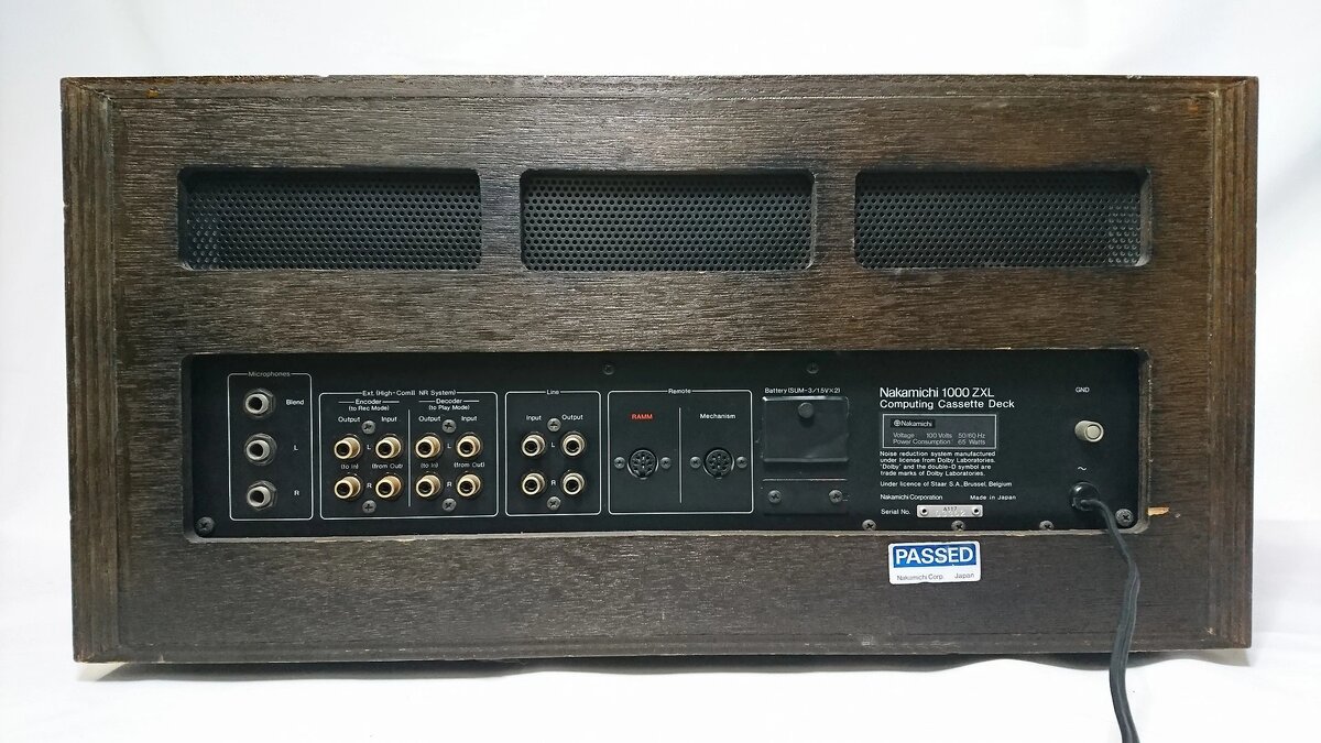 Nakamichi 1000ZXL