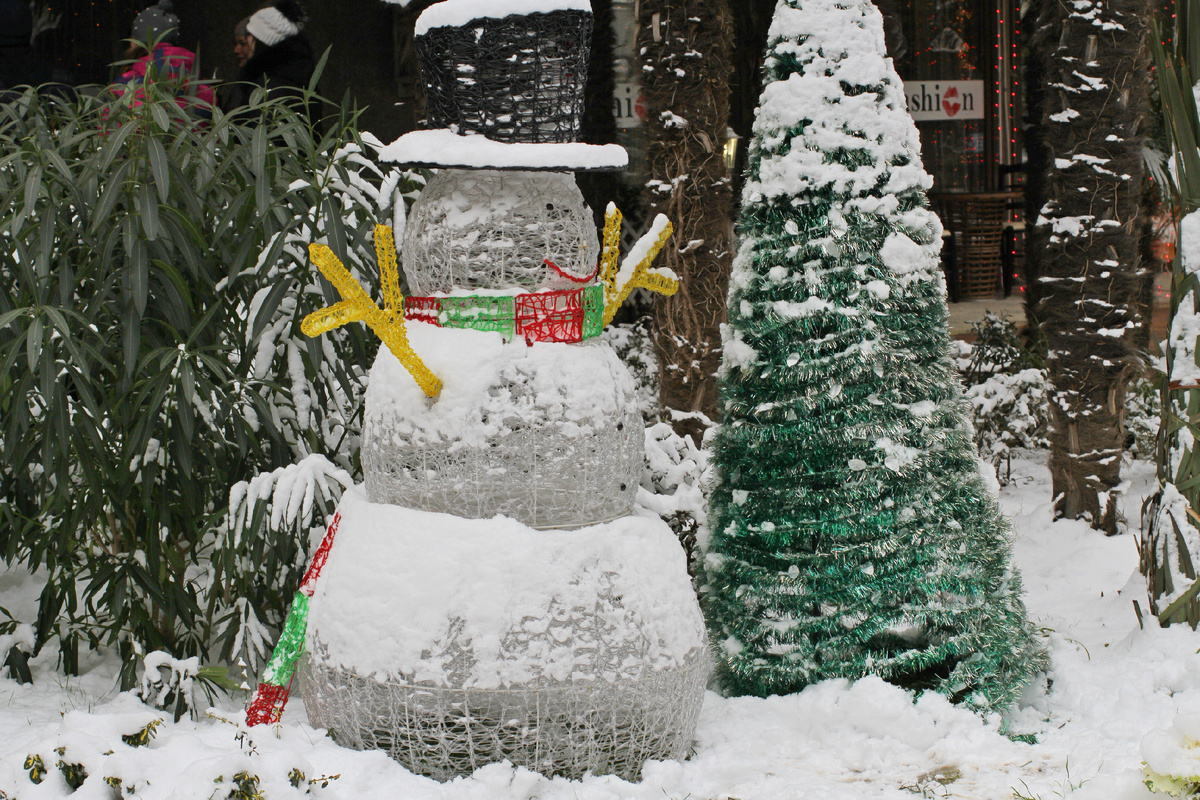 Сочинский снеговик :)