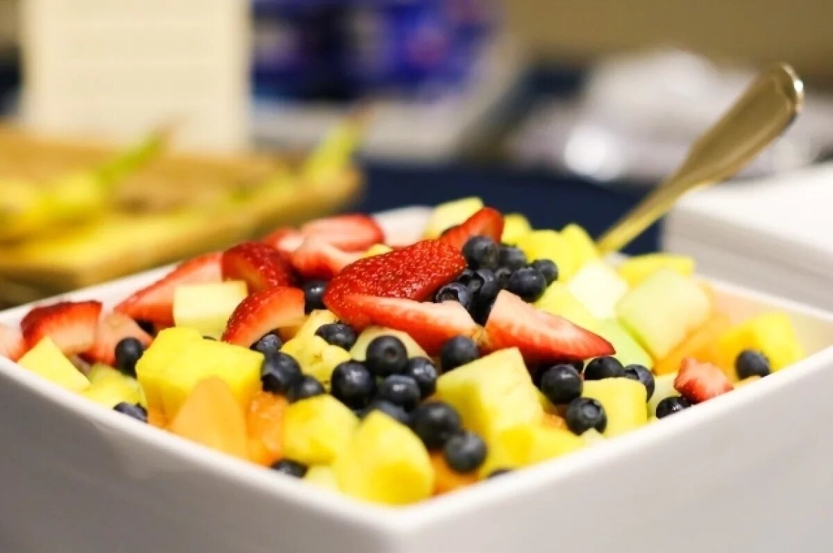    С фейхоа и базиликом.