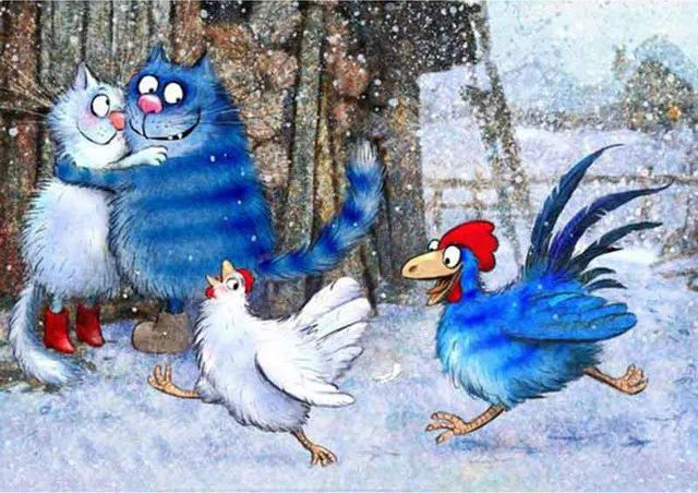 очаровательные коты Рины Зенюк