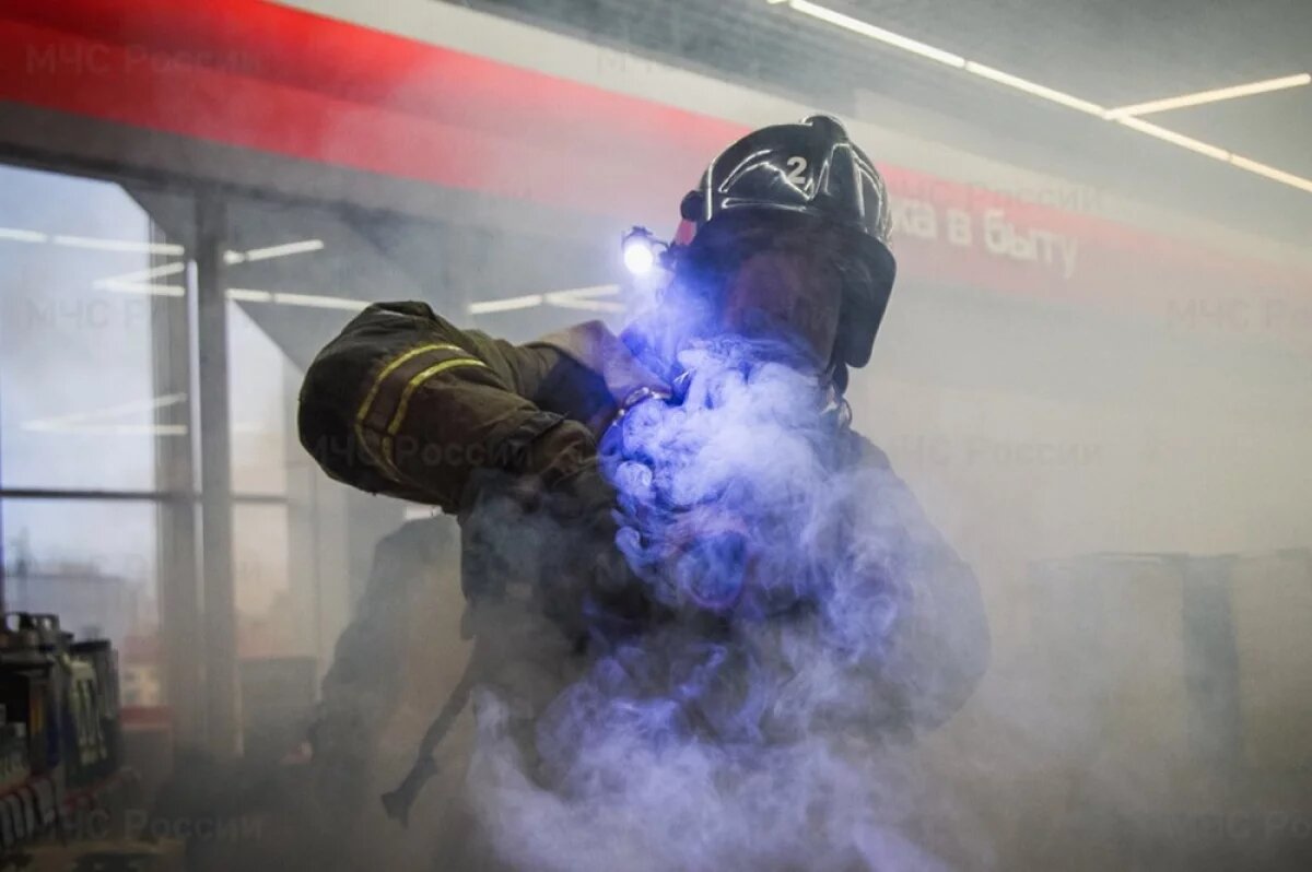    В Красноярском крае за новогодние сутки ликвидировано 16 пожаров