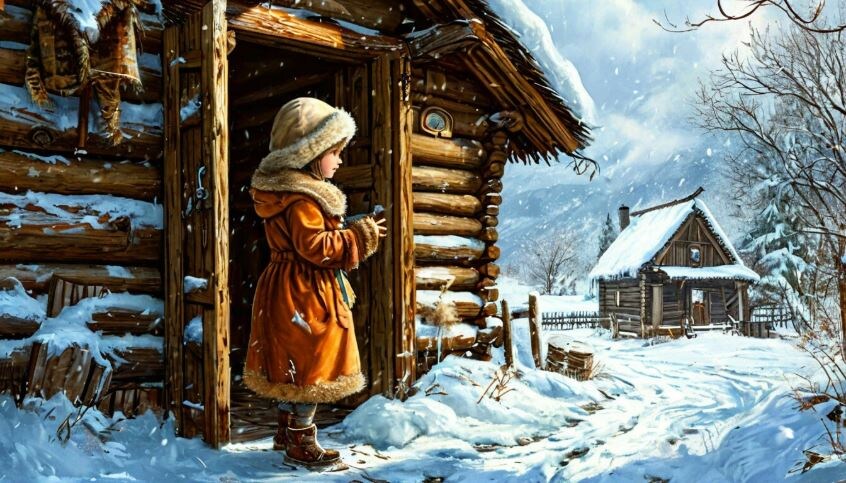 Сказка про Снегурочку для детей и их родителей | Особенно для бабушек и дедушек