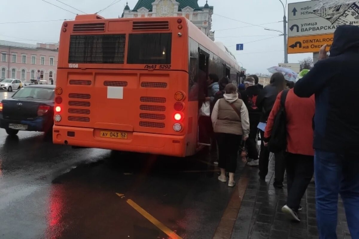    Автобус А-7 движется по изменённой схеме с 1 января в Нижнем Новгороде