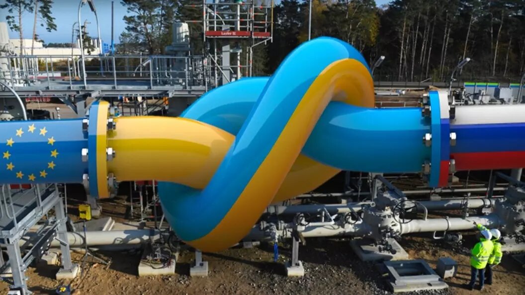 Прокачка по украинскому транзиту российского газ остановлена. Источник: rutube.ru