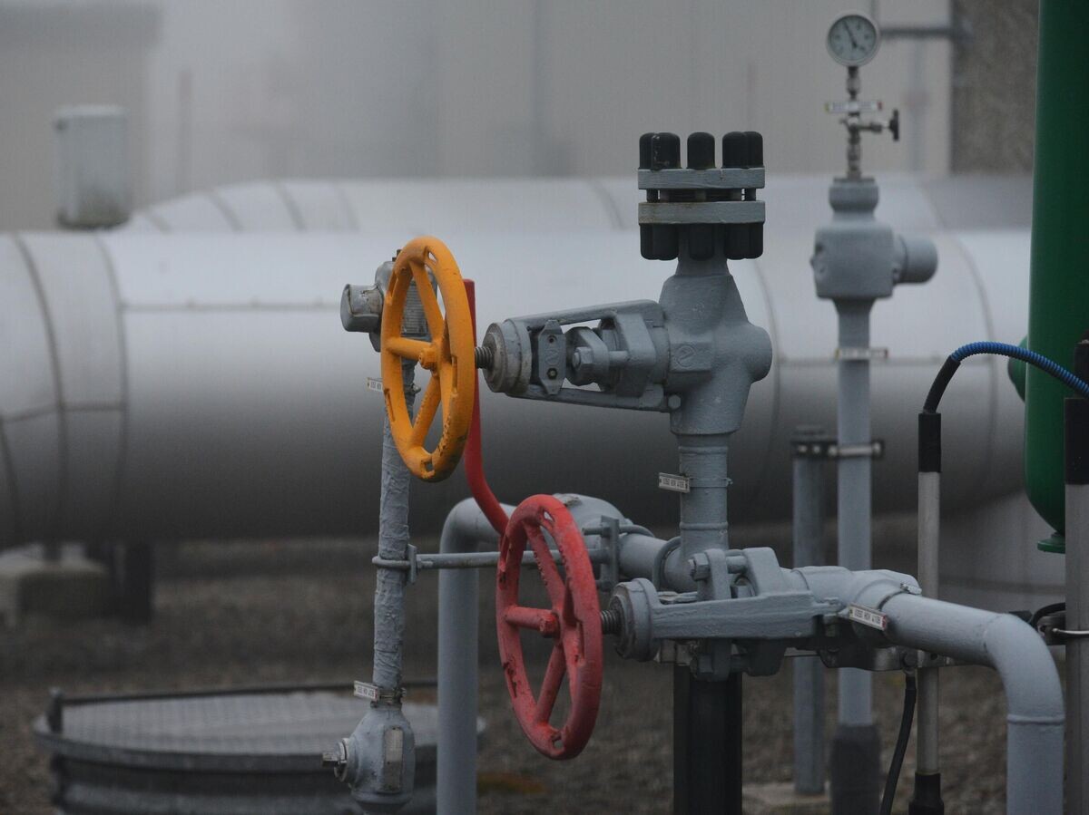    Компрессорная станция Зайда (Sayda), связывающая трубопроводные системы Чехии и Германии© РИА Новости / Алексей Витвицкий