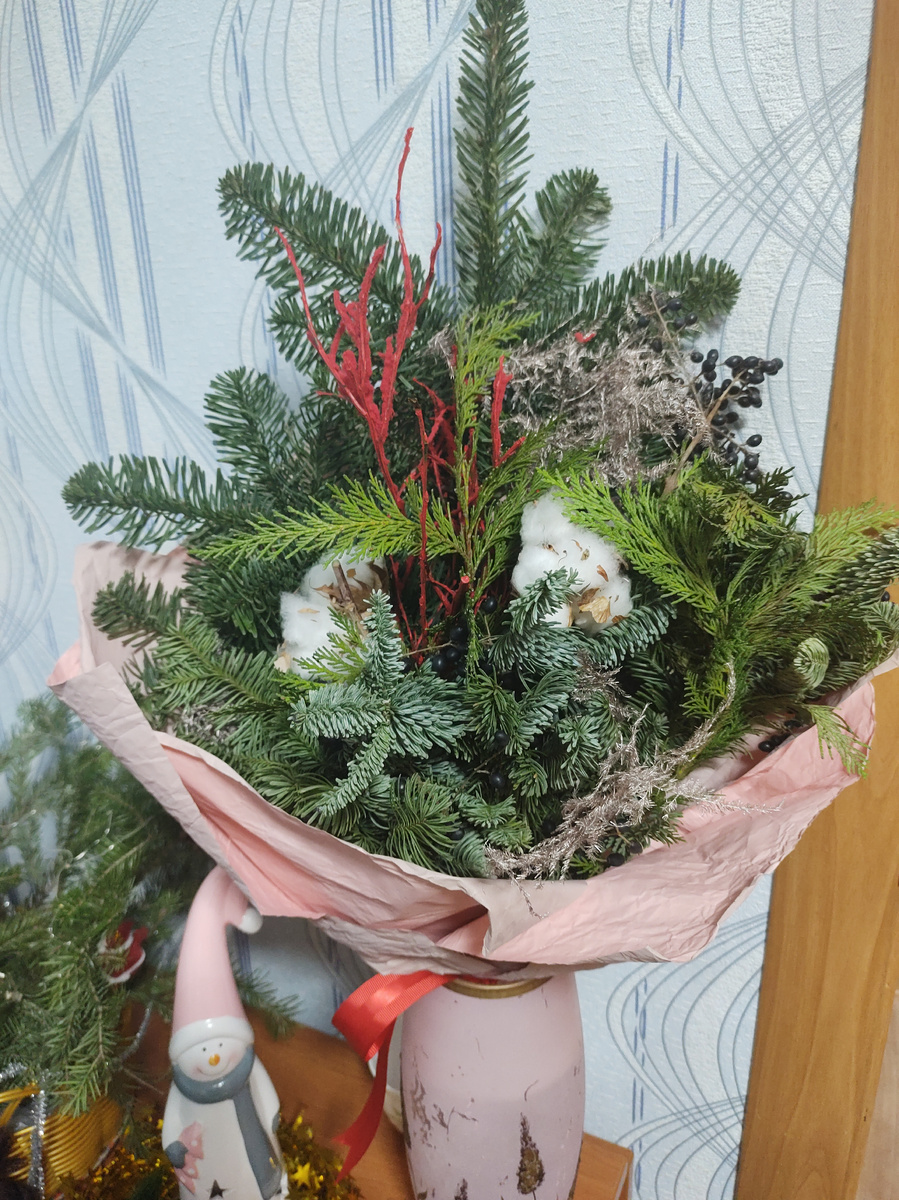 Красиво и по новогоднему.