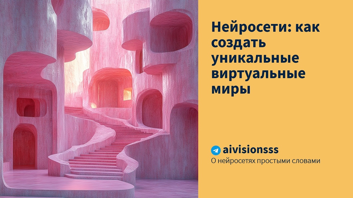    Нейросети: как создать уникальные виртуальные миры aivisions