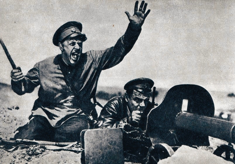 Кадр из х/ф «Оборона Царицына», 1942г.