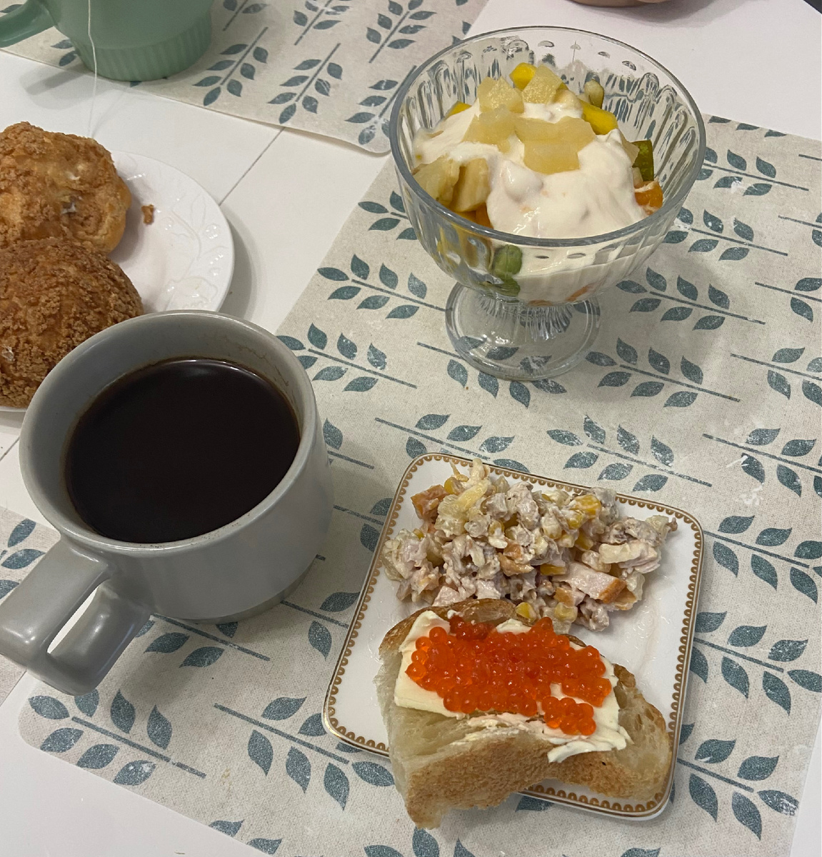 Ленивый первоянварский завтрак