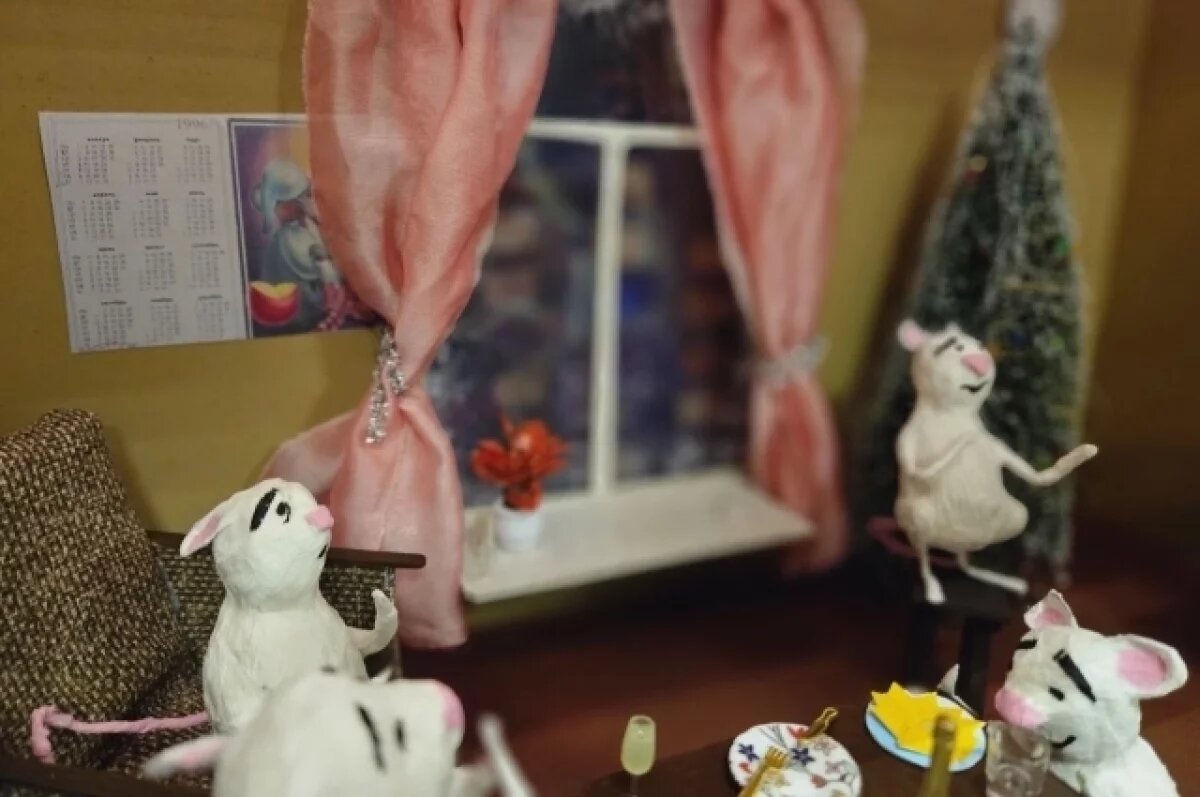    В центре Твери появился новый мышиный дом