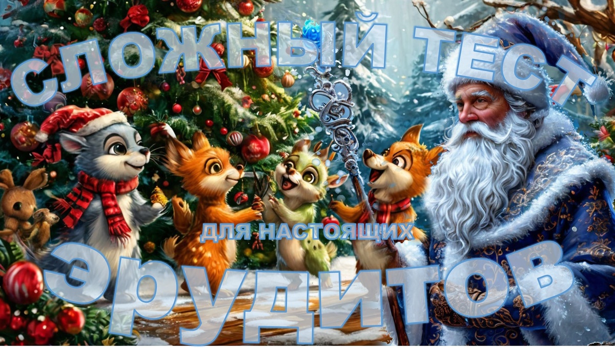 Новогодний тест №3