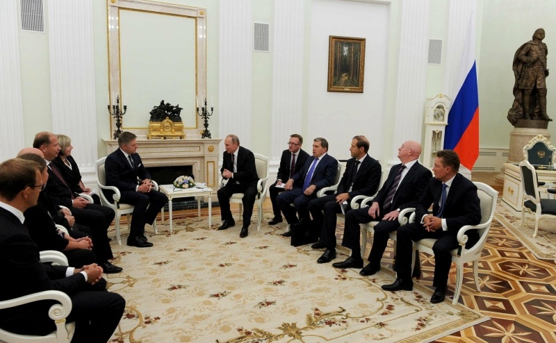    После визита в Киев Фицо отправился в Москву, изрядно взбесив этим украинскую сторону. ФОТО: Kremlin Pool/Global Look Press