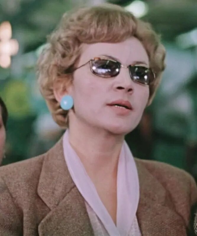 Инна Выходцева / кадр из фильма «Москва слезам не верит»