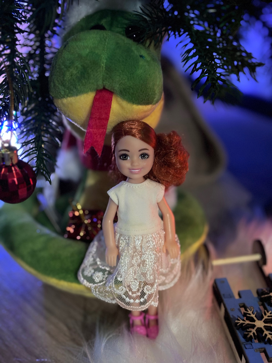 Мэгги с символом года