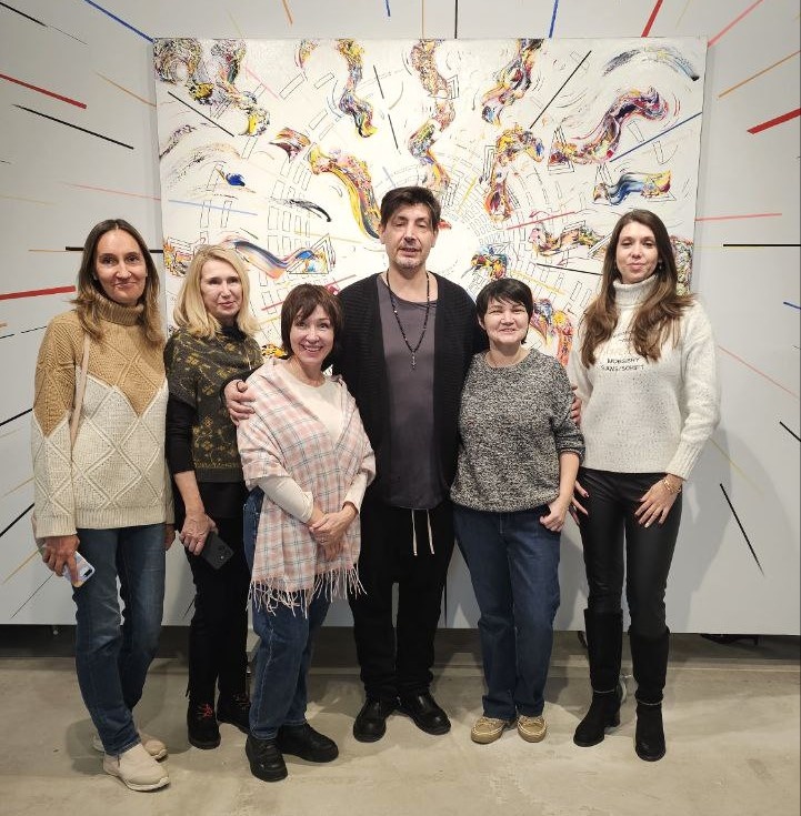 Пешая Москва на встрече со знаменитым художником Александром Беридзе, 2024 г.