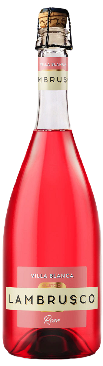 Сидр полусладкий Ламбруско розовый