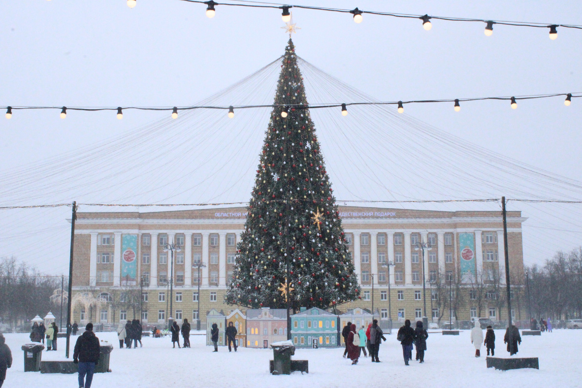 На главной площади