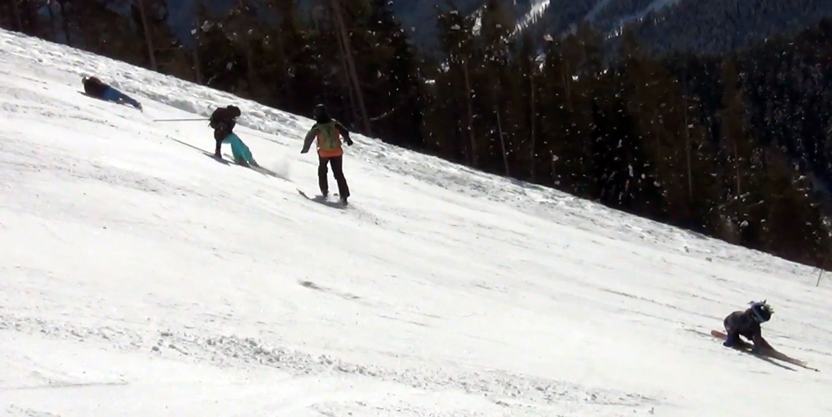 Трассы могут быть сложные для катания