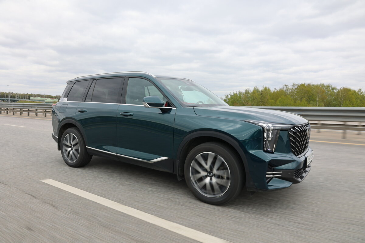 GAC GS8 на тест-драйве AutoMPS в мае 2024 года.