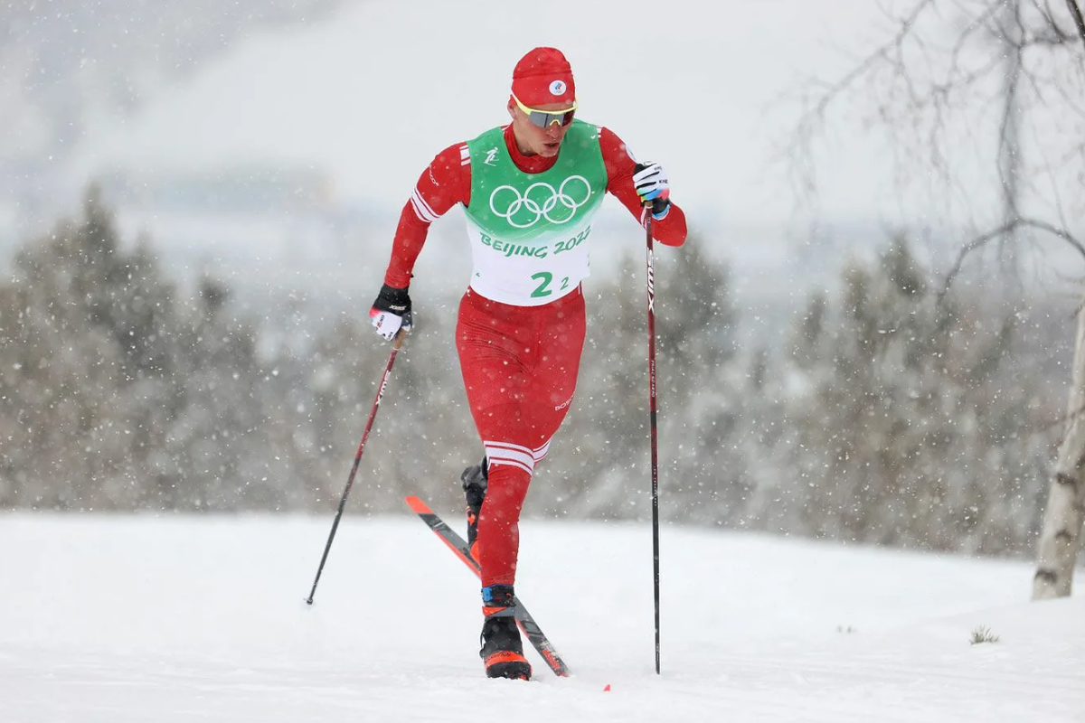 Большунов на Олимпиаде 2022 года