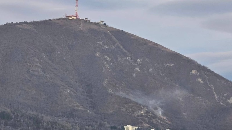    Ещë один очаг огня обнаружили на Машуке Фото: Telegram-канал главы Пятигорска Дмитрия Ворошилова
