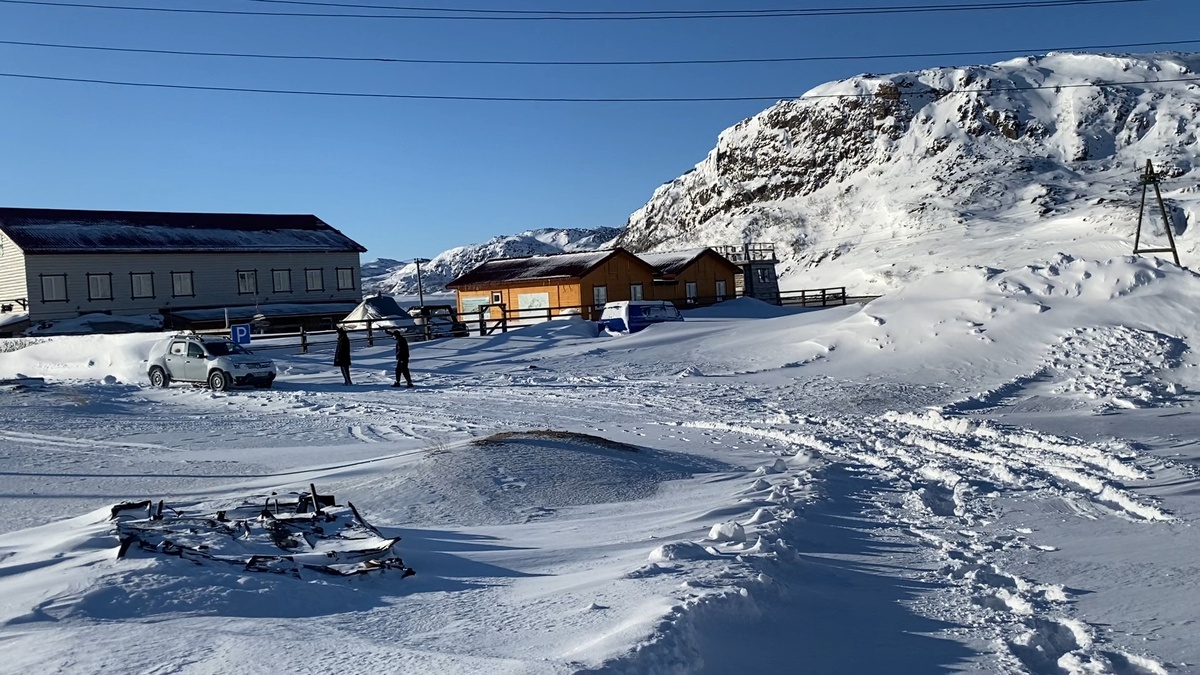 Колея в перемете после первой попытки.