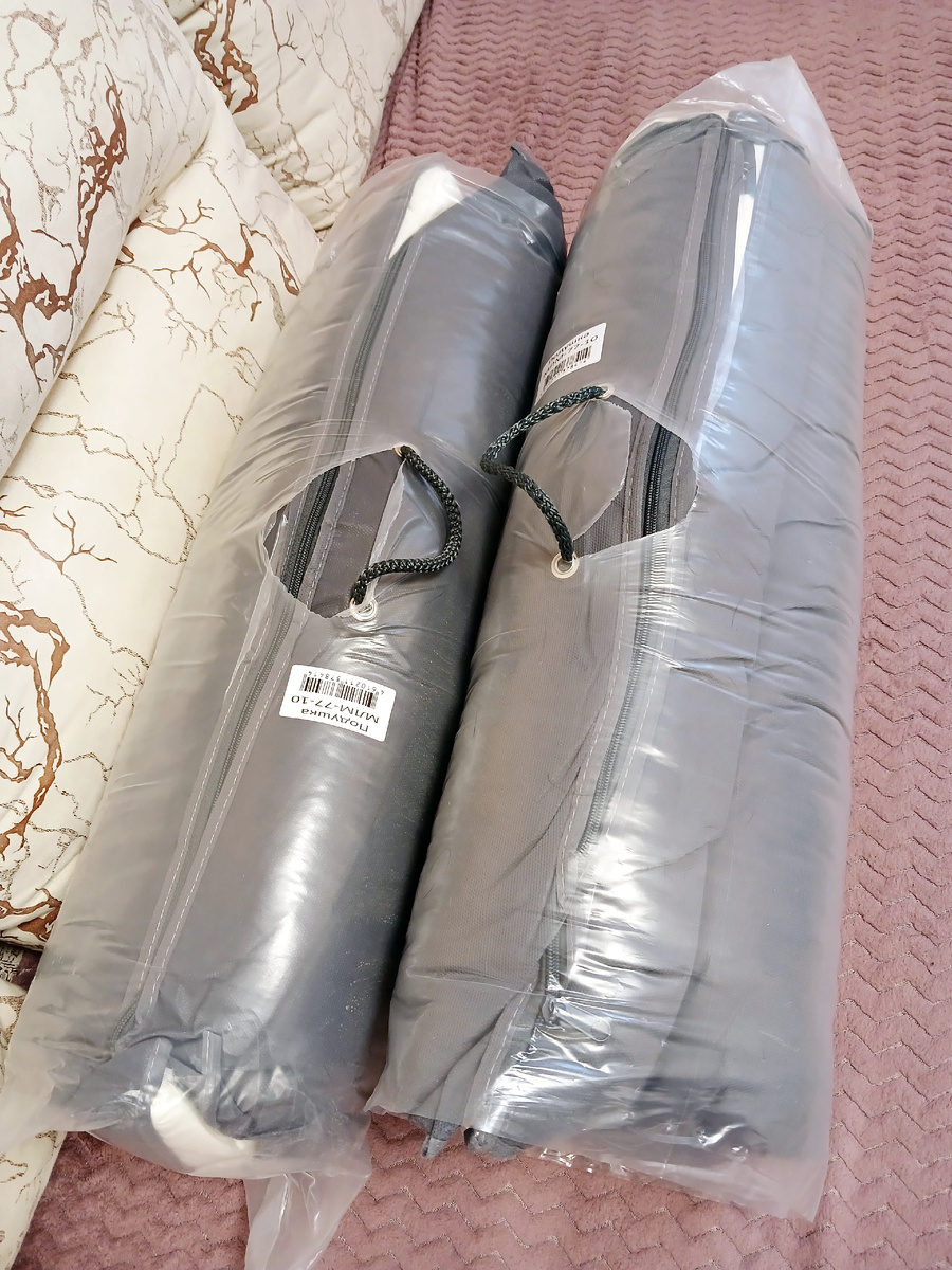 Две подушки. Фото автора