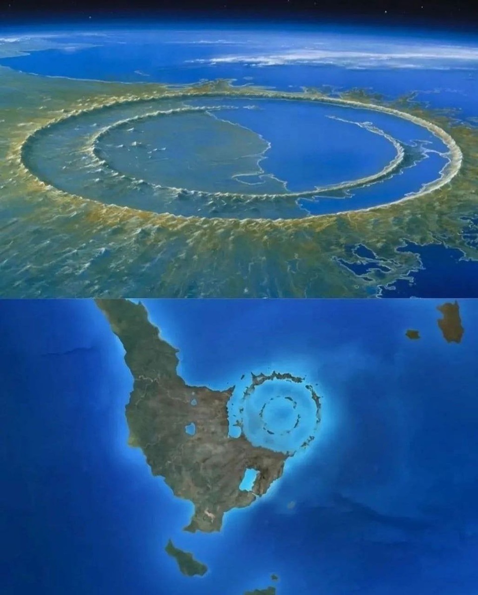 энергия удара астероида была эквивалентна взрыву 10 миллиардов атомных бомб, подобных той, что была сброшена на Хиросиму.