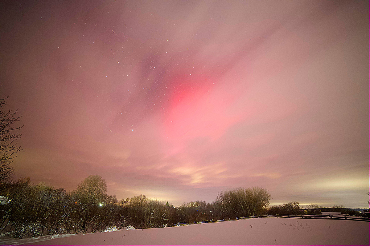 Северное Сияние автор Дмитрий. Г. (Постобработка)
