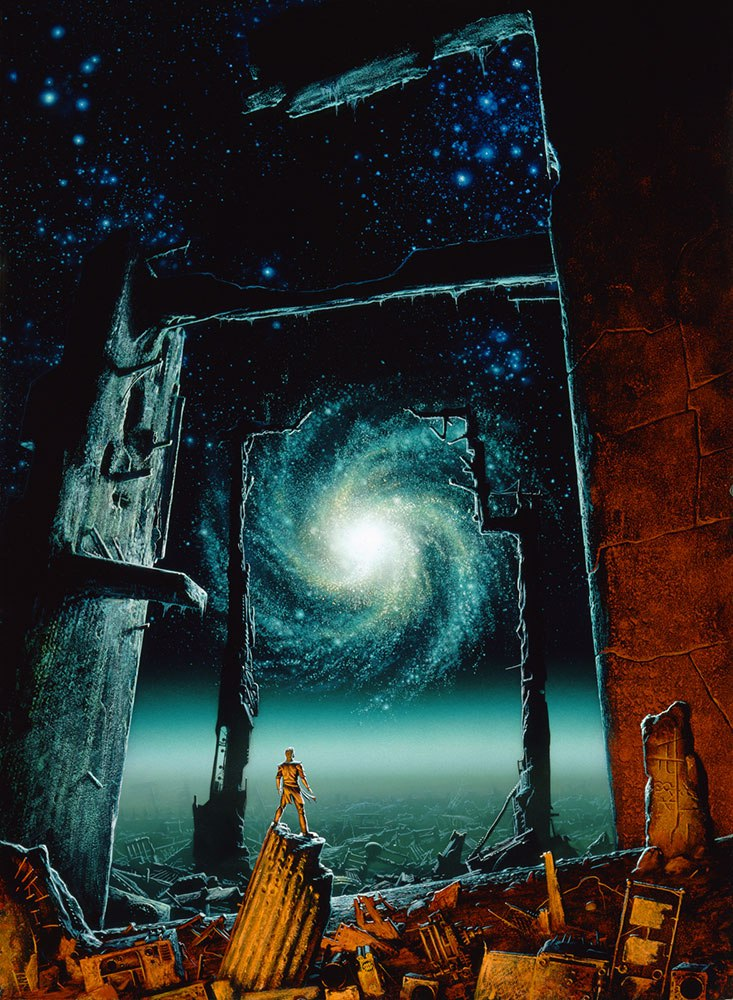 Иллюстрация к роману Айзека Азимова «Край Основания»
Иллюстрация к роману А.Азимова "Академия на краю гибели" Художник: Майкл Уэланhttps://sun9-29.userapi.com/impf/c629514/v629514521/35f57/vro2-W5p6NE.jpg?size=733x1000&quality=96&sign=dd884687d18c9bb0b07d45f737dbdba0&type=album