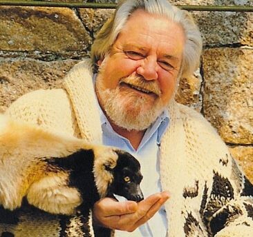 Джеральд Даррелл. Фотография взята отсюда: https://jerzzy.ru/darrell-writer-or-zoologist/